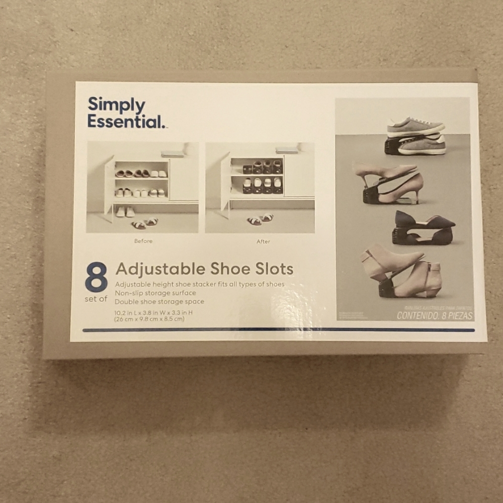 Adjustable Shoe Slots